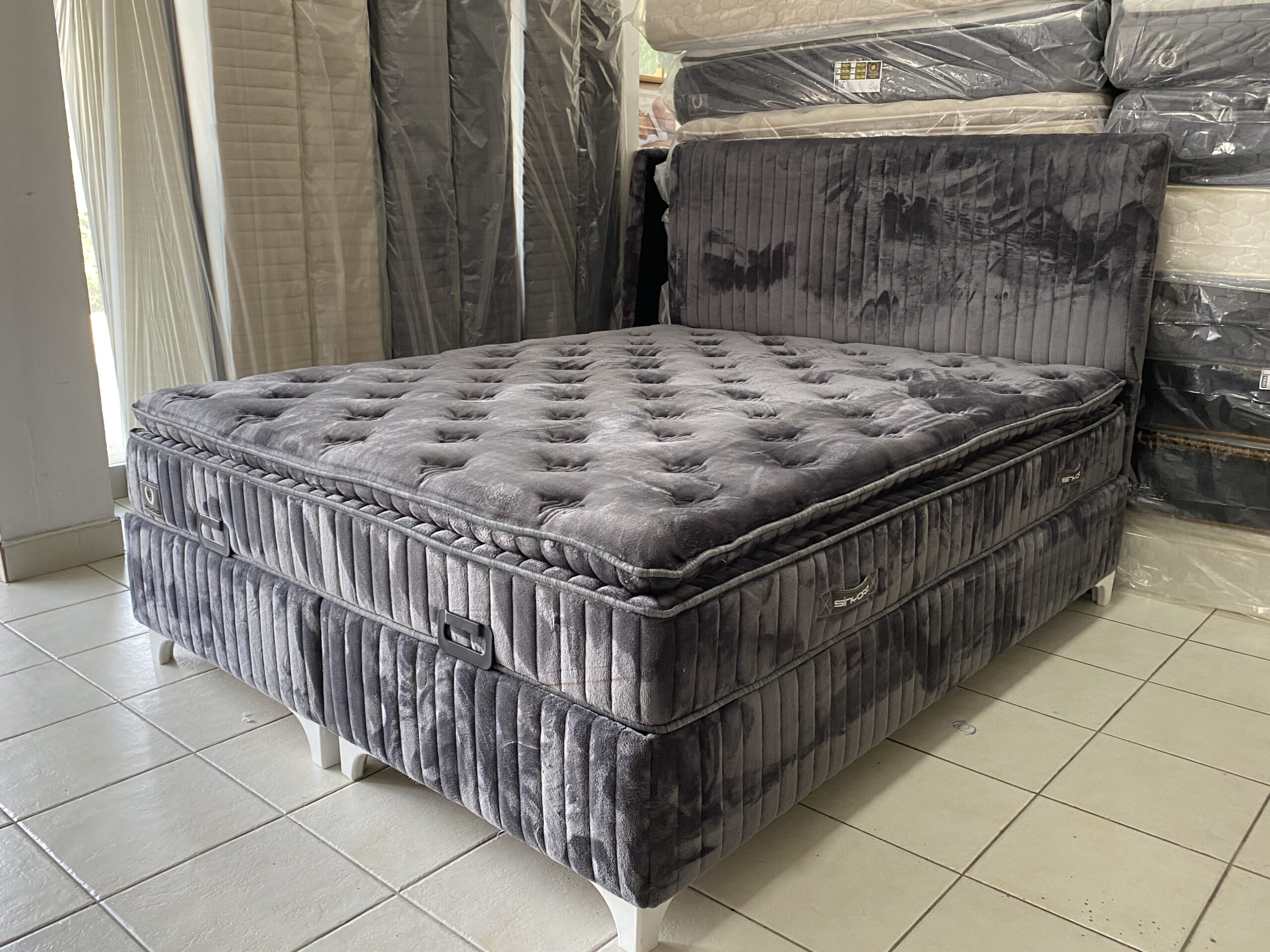 Bed Base and Headboard - Image 7