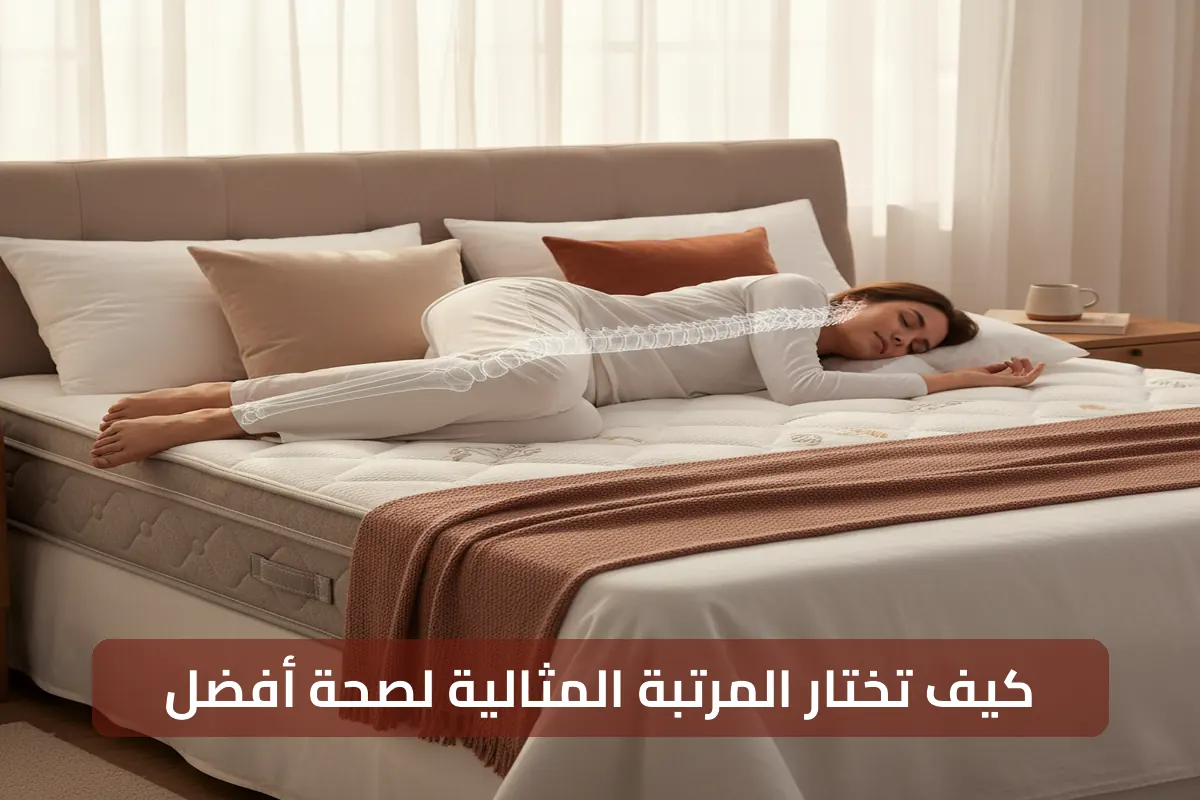 النوم المريح يبدأ من هنا: كيف تختار المرتبة المثالية لصحة أفضل؟