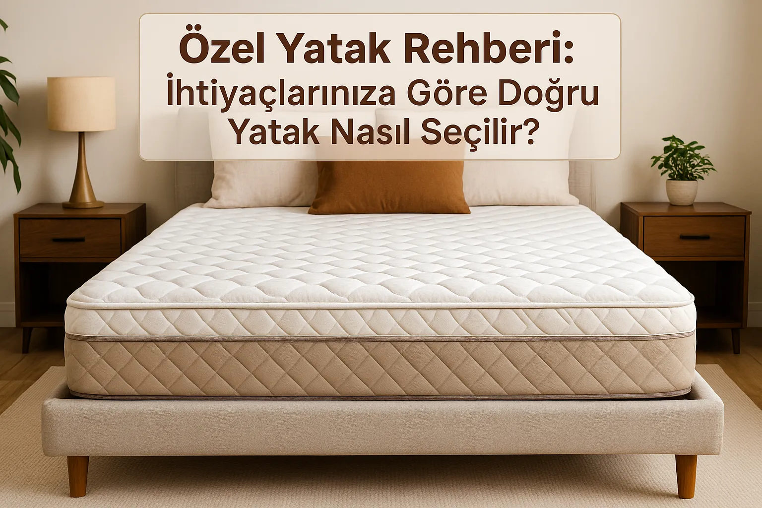 Özel Yatak Rehberi İhtiyaçlarınıza Göre Doğru Yatak Nasıl Seçilir