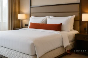 otel tipi çift kişilik yatak