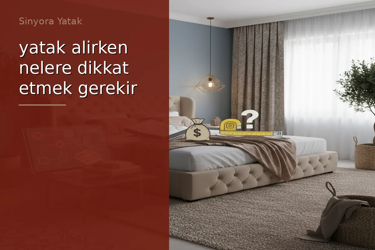 yatak alirken nelere dikkat etmek gerekir