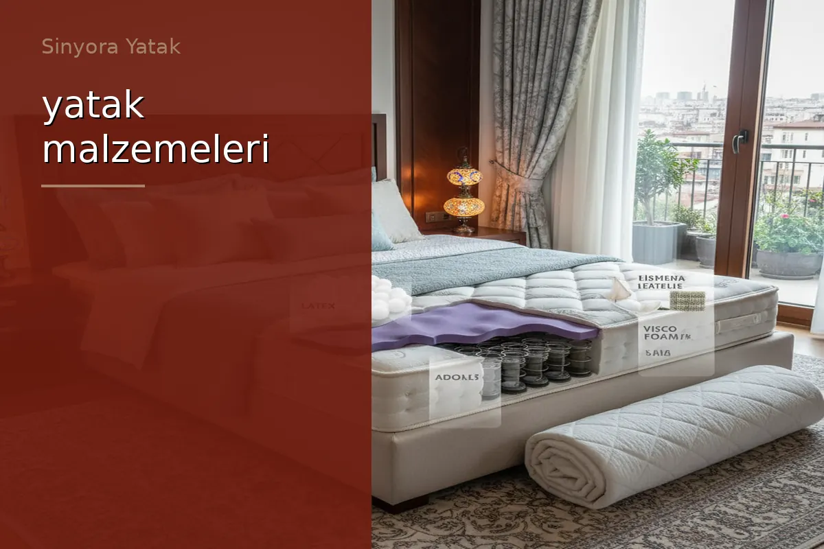 yatak malzemeleri