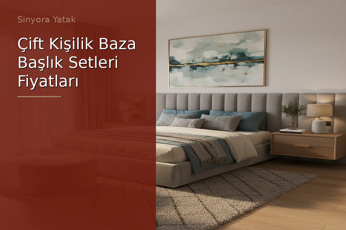 Çift Kişilik Baza Başlık Setleri Fiyatları