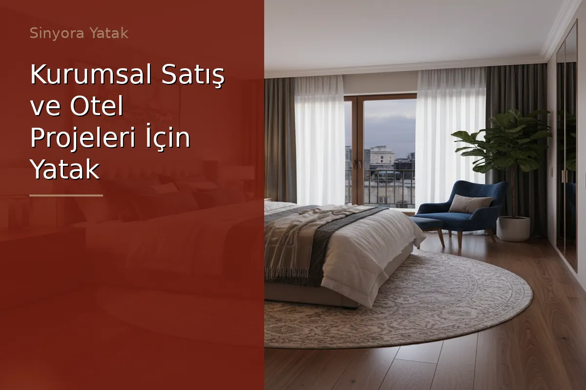 Kurumsal Satış ve Otel Projeleri İçin Yatak Çözümleri