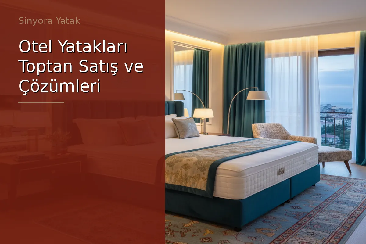 Otel Yatakları Toptan Satış ve Çözümleri