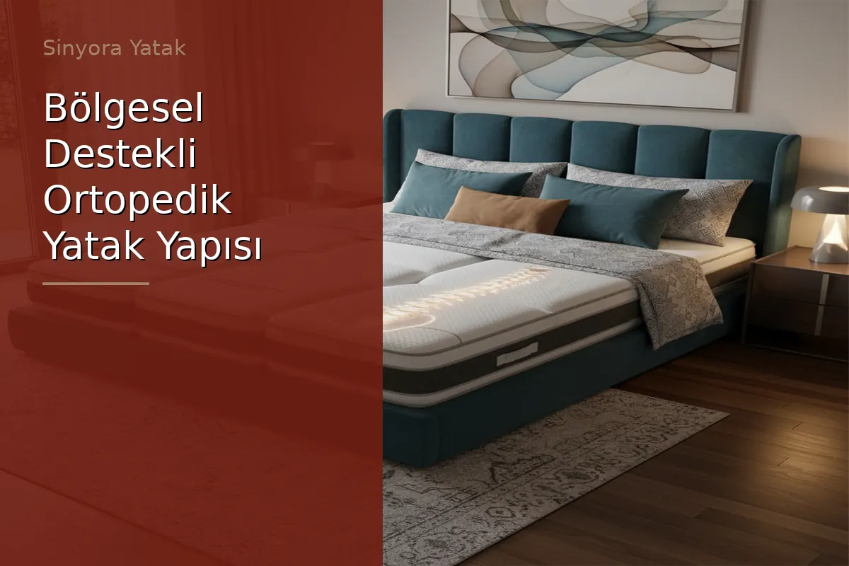 Bölgesel Destekli Ortopedik Yatak Yapısı