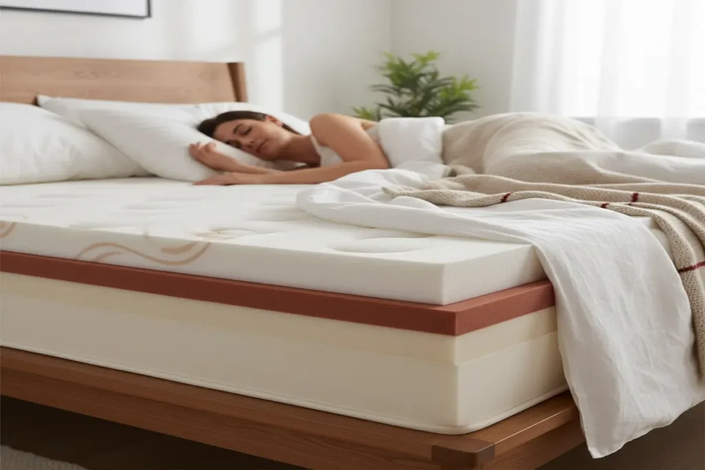 how does a foam mattress work