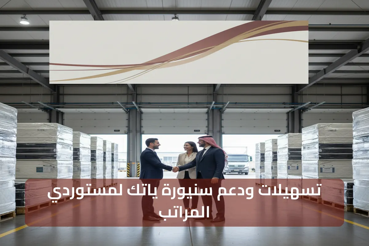 تسهيلات ودعم لمستوردي المراتب لدى سنيورة للفرشات