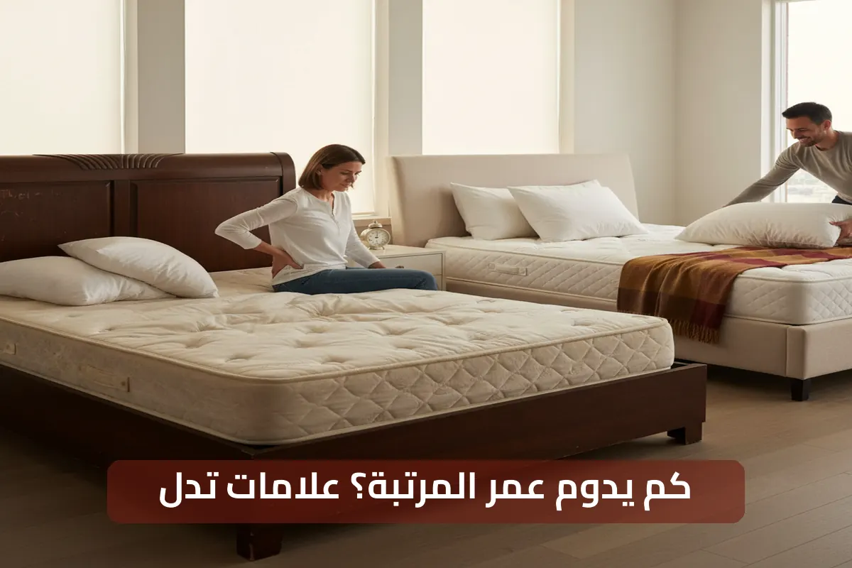 كم يدوم عمر المرتبة؟ علامات تدل على أنك بحاجة إلى مرتبة جديدة