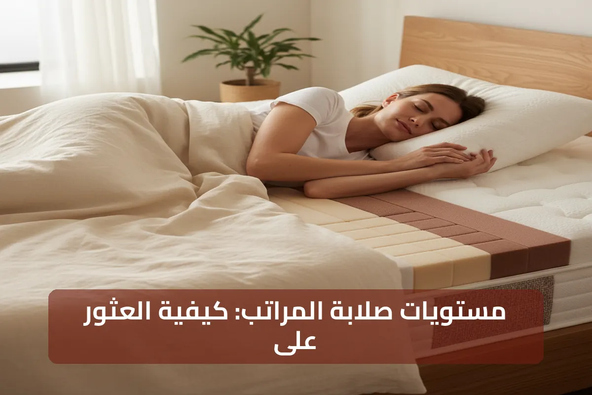 مستويات صلابة المراتب: كيفية العثور على الدعم المناسب