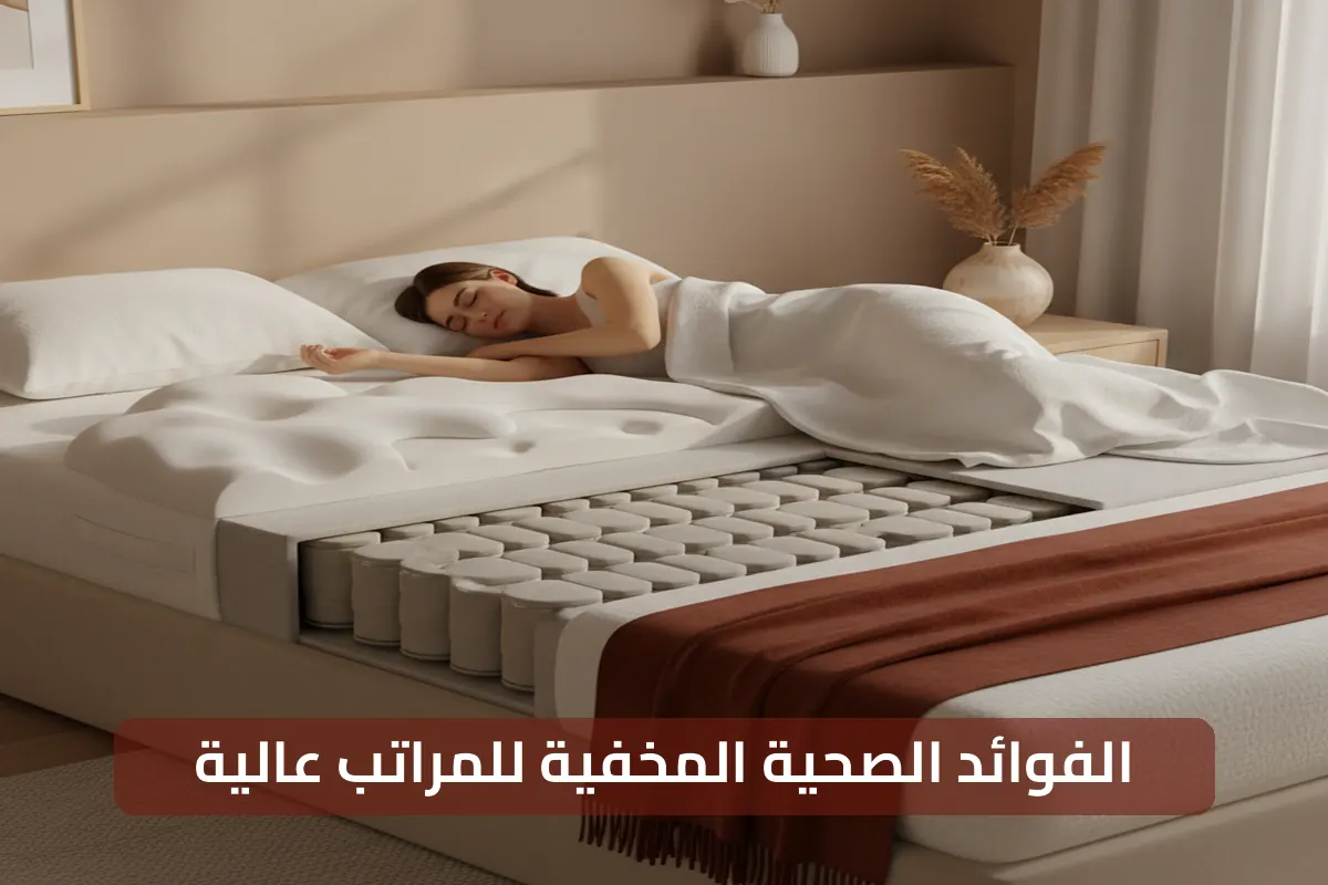 الفوائد الصحية المخفية للمراتب عالية الجودة