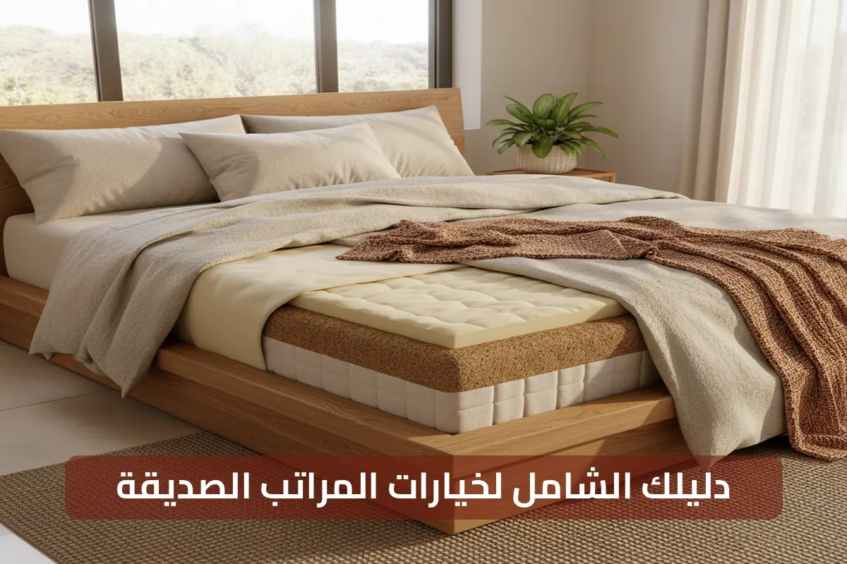 خيارات المراتب الصديقة للبيئة: حلول نوم مستدامة