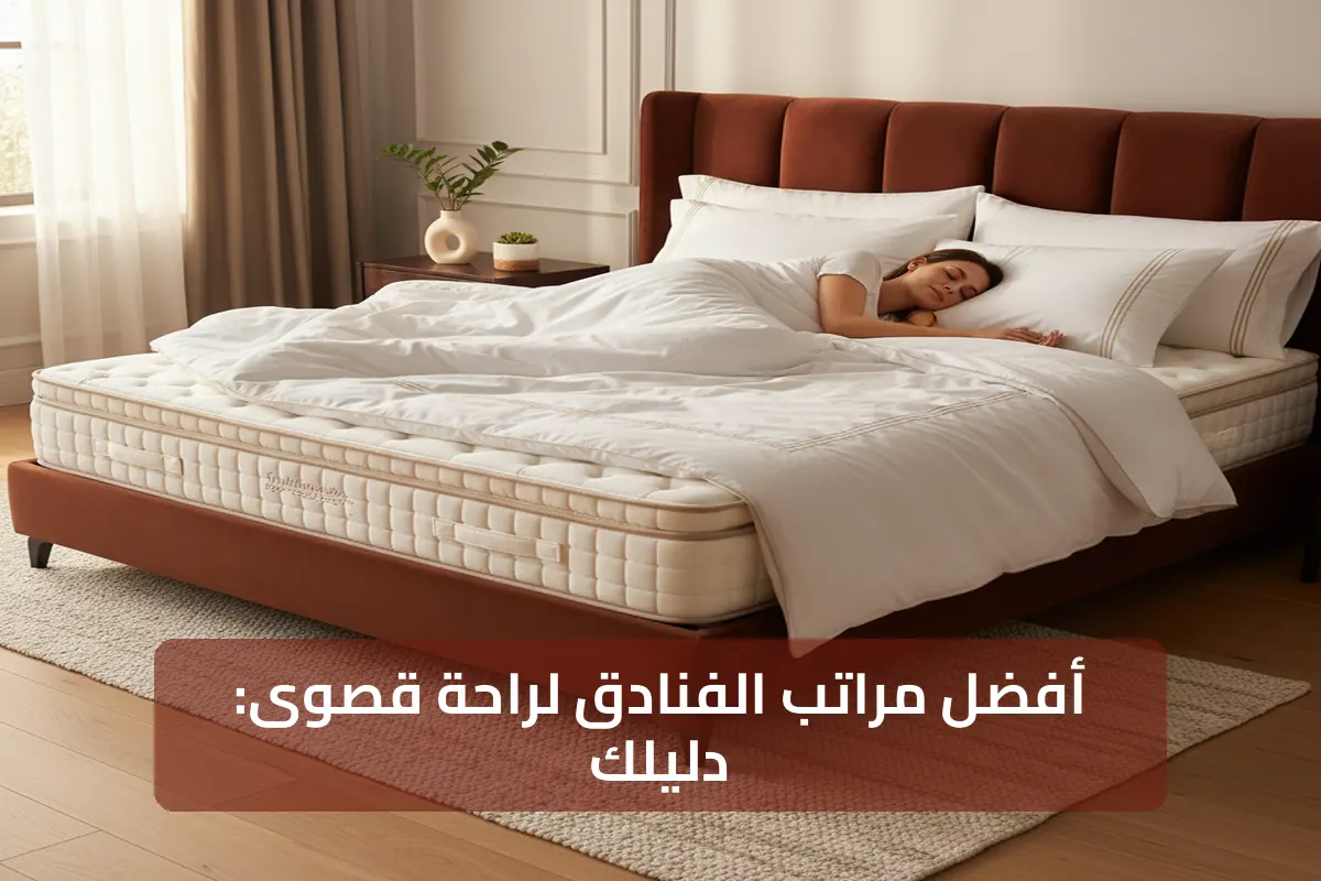 أفضل اختيارات مراتب الفنادق لراحة قصوى