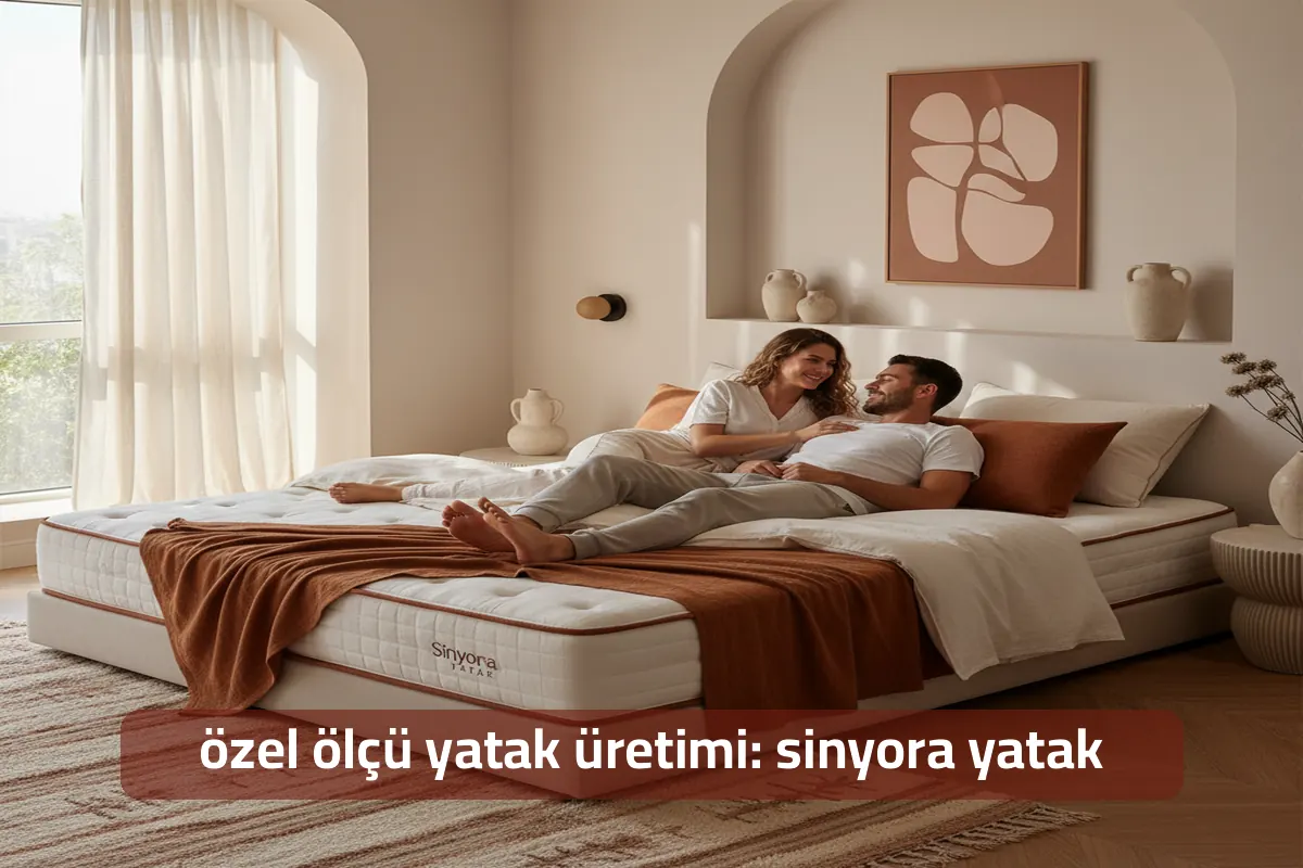 Özel Ölçü Yatak Üretimi 2026 | Sinyora Yatak Farkıyla Konfor