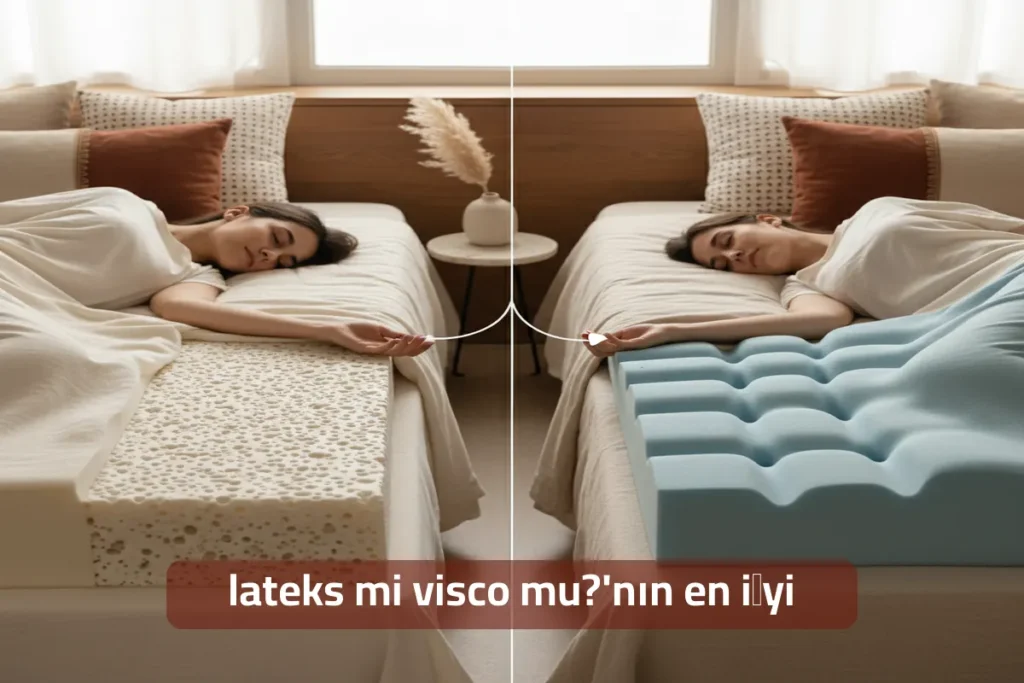 Lateks mi Visco mu? 2026’nın En İyi Yatak Karşılaştırması