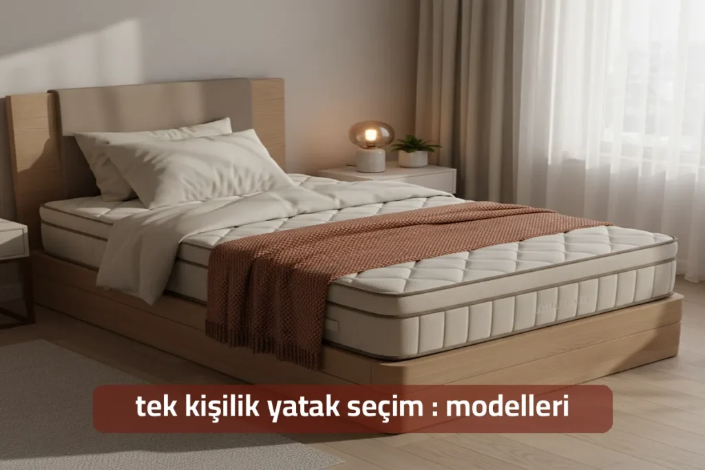 Tek Kişilik Yatak Seçim Rehberi: Modeller, Ölçüler ve Fiyatl