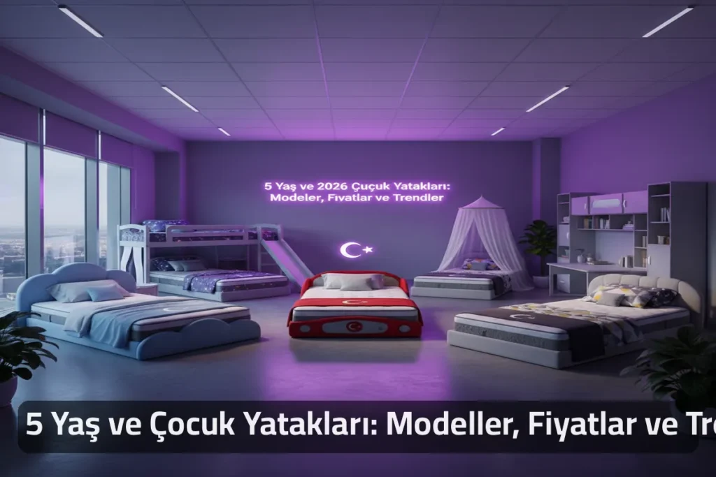 5 Yaş ve 2026 Çocuk Yatakları: Modeller, Fiyatlar ve Trendle