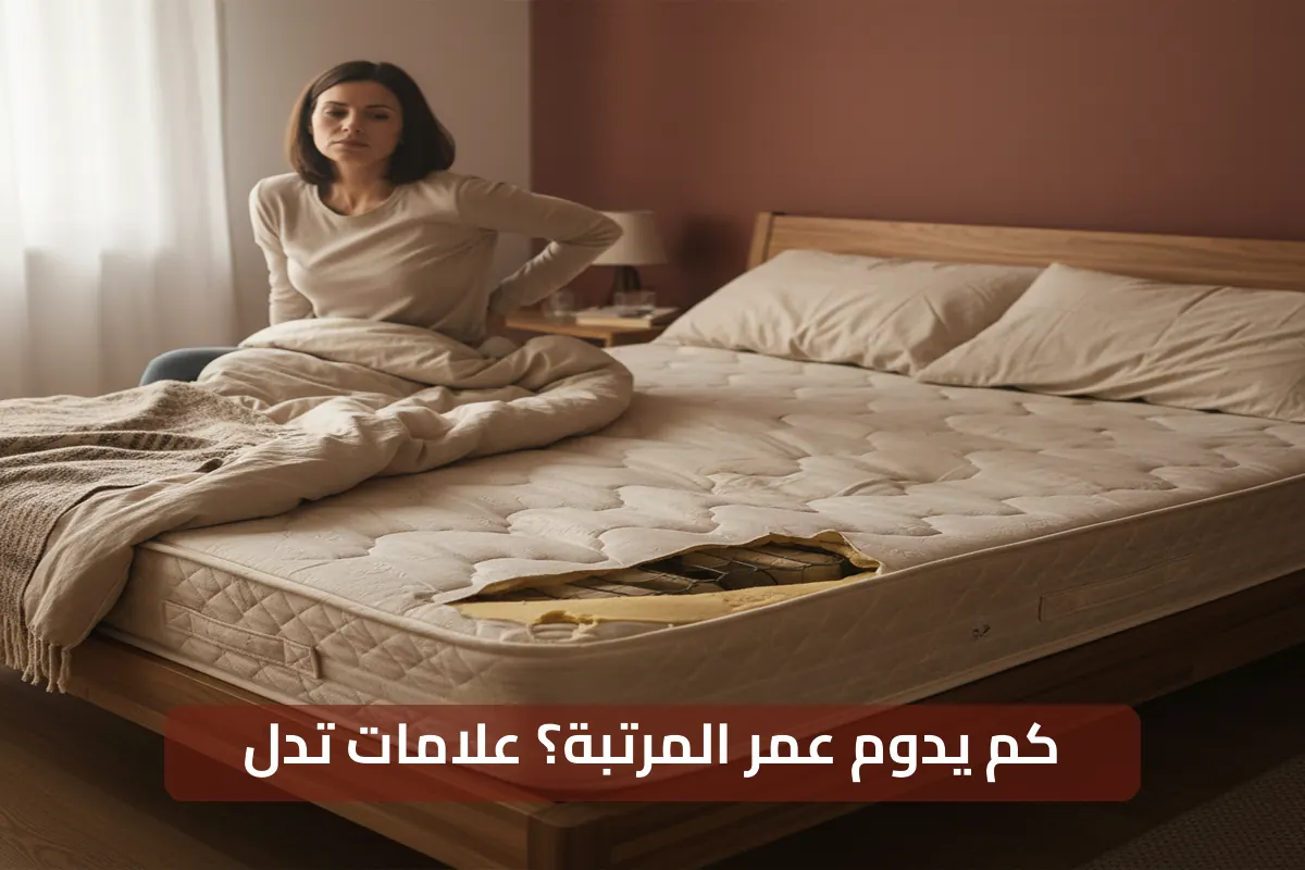 كم يدوم عمر المرتبة؟ علامات تدل على أنك بحاجة إلى مرتبة جديدة