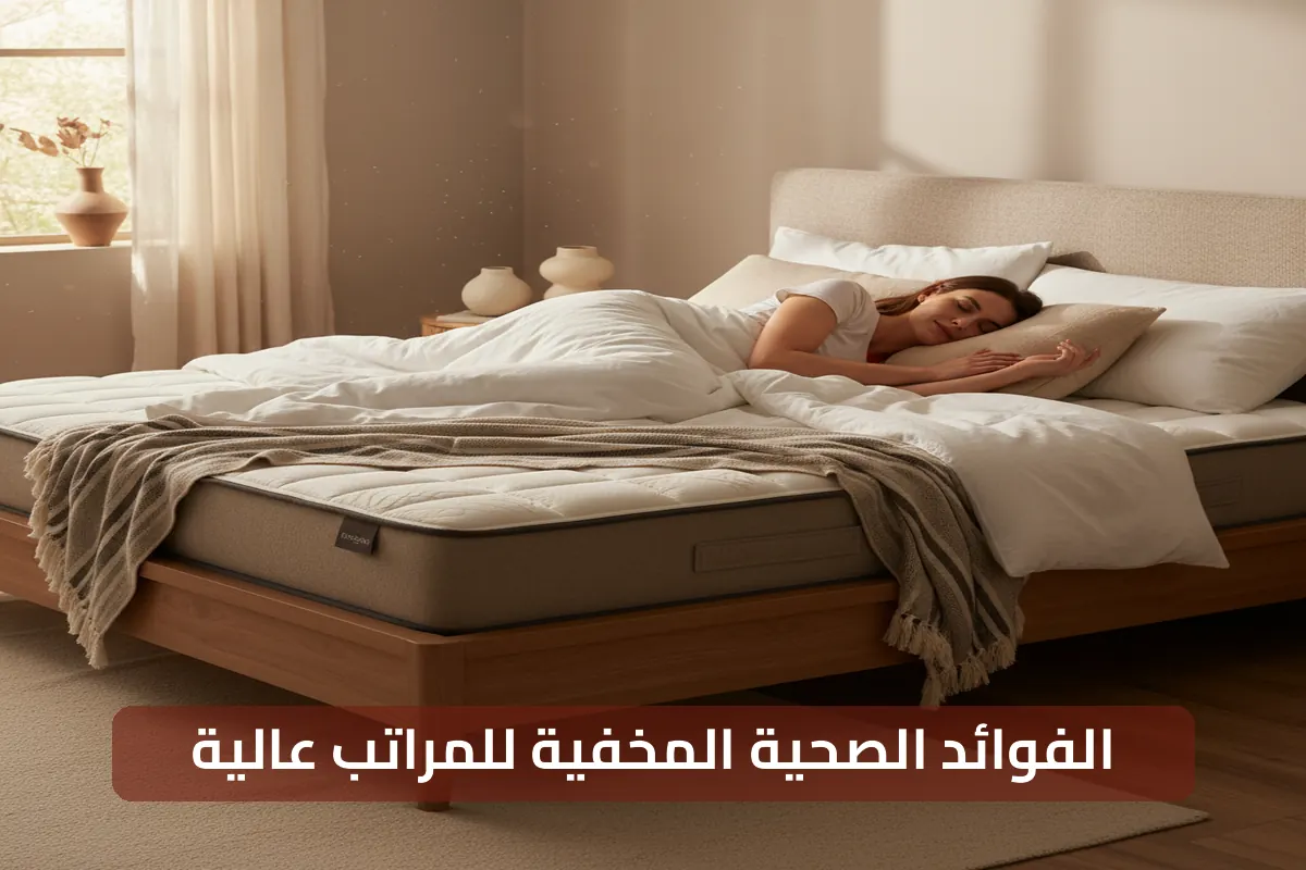 الفوائد الصحية المخفية للمراتب عالية الجودة