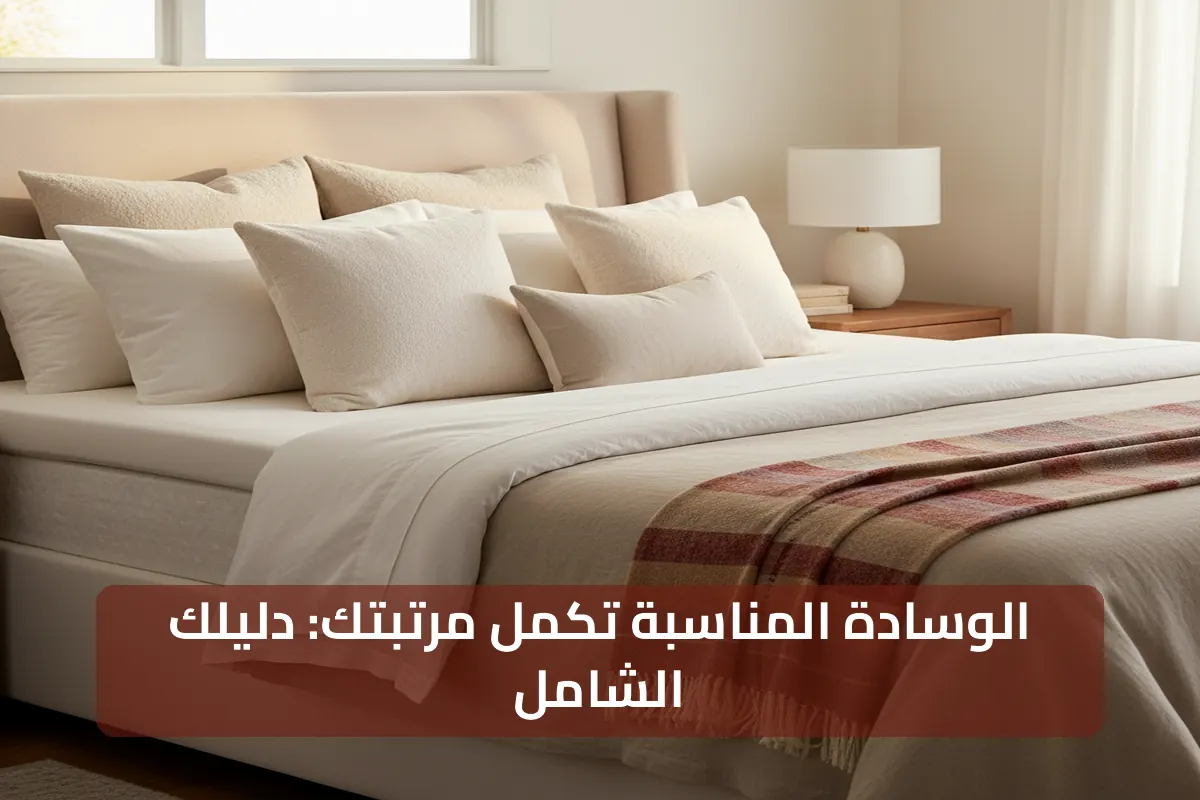 كيف تكمل الوسادة المناسبة مرتبتك