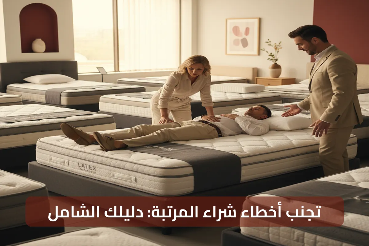 أخطاء يجب تجنبها عند شراء المرتبة: الدليل الشامل للمشتري