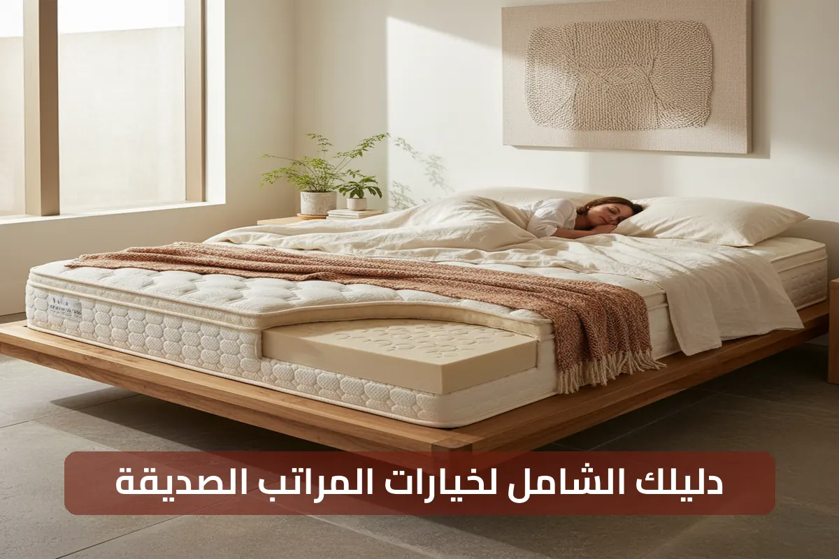 خيارات المراتب الصديقة للبيئة: حلول نوم مستدامة