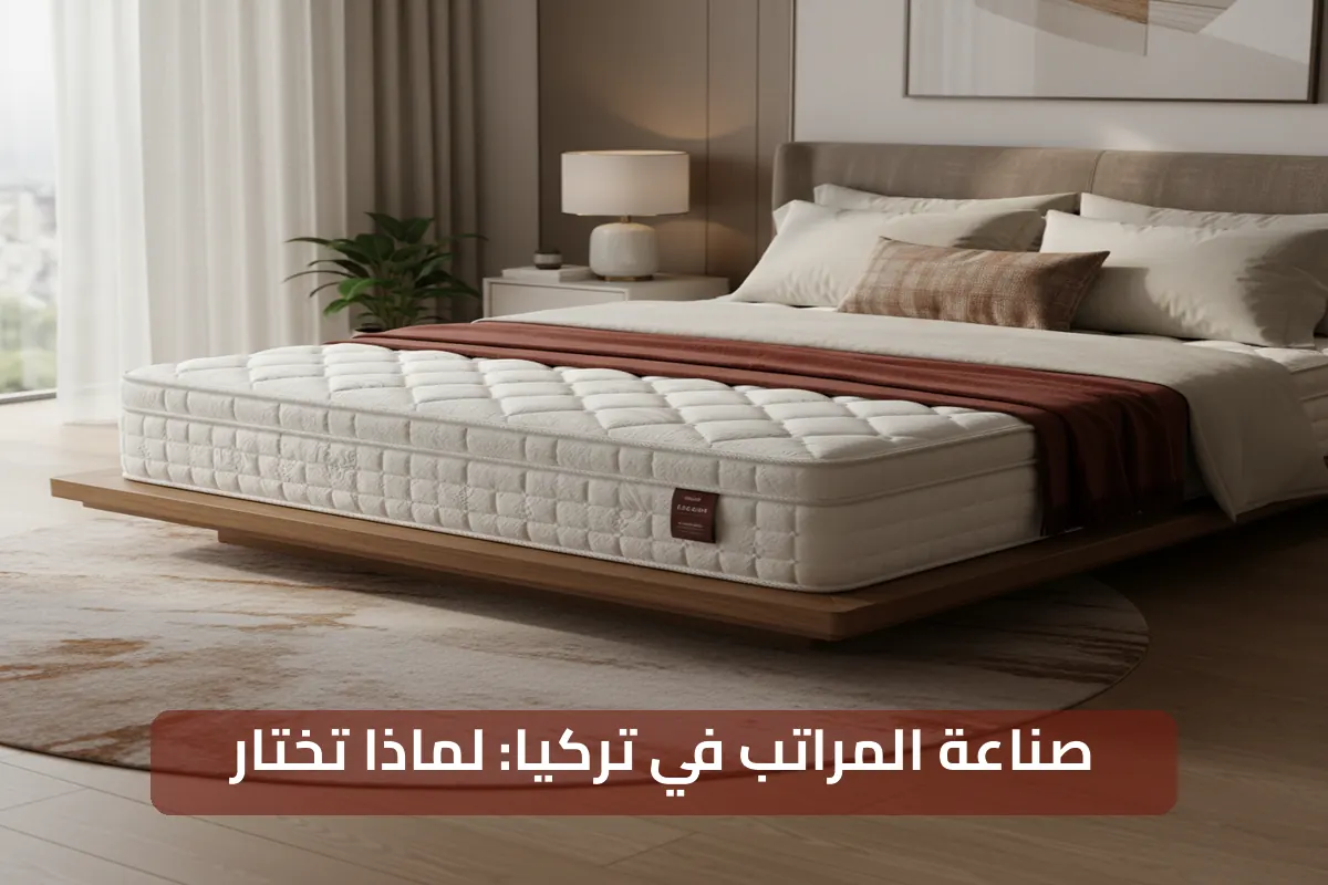 صناعة المراتب في تركيا: جودة عالية وابتكار مستمر في قلب إسطنبول