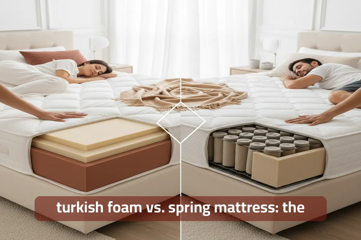 Turkish Foam Mattress vs. Spring: Which Is Right for You?
