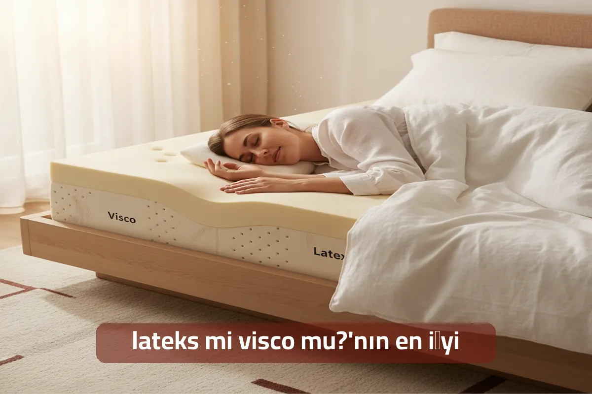 Lateks mi Visco mu? 2026’nın En İyi Yatak Karşılaştırması