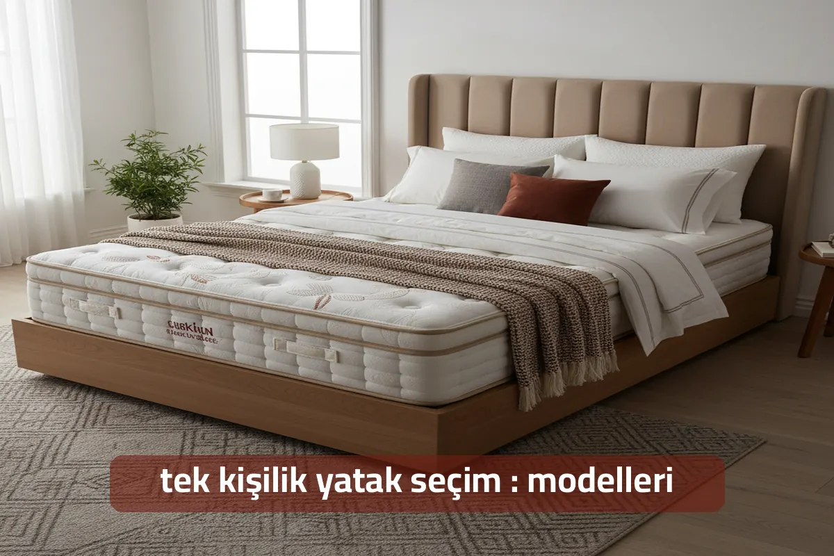 Tek Kişilik Yatak Seçim Rehberi: Modeller, Ölçüler ve Fiyatl