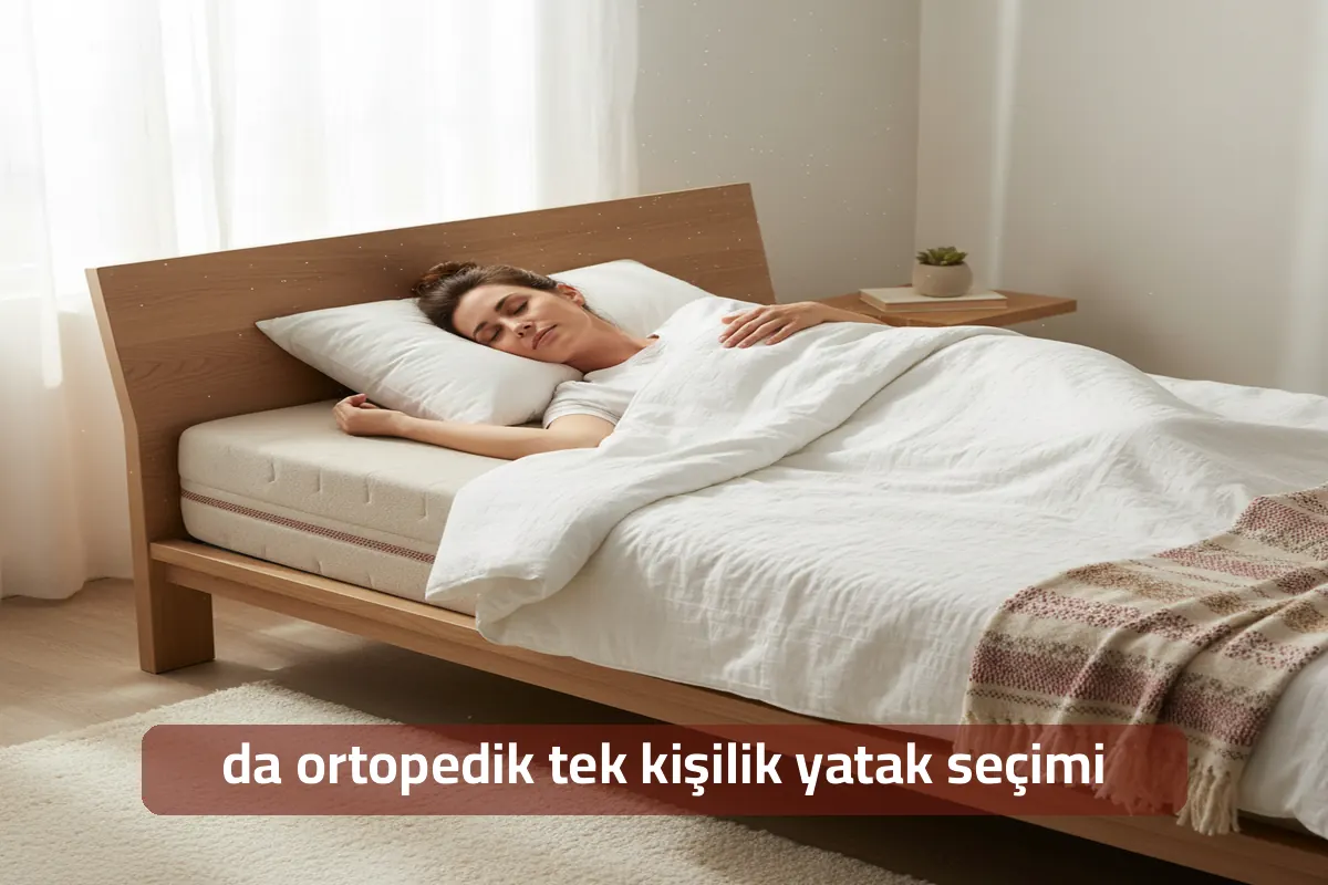 Ortopedik Tek Kişilik Yataklar: Sağlıklı Uyku 2026 Rehberi