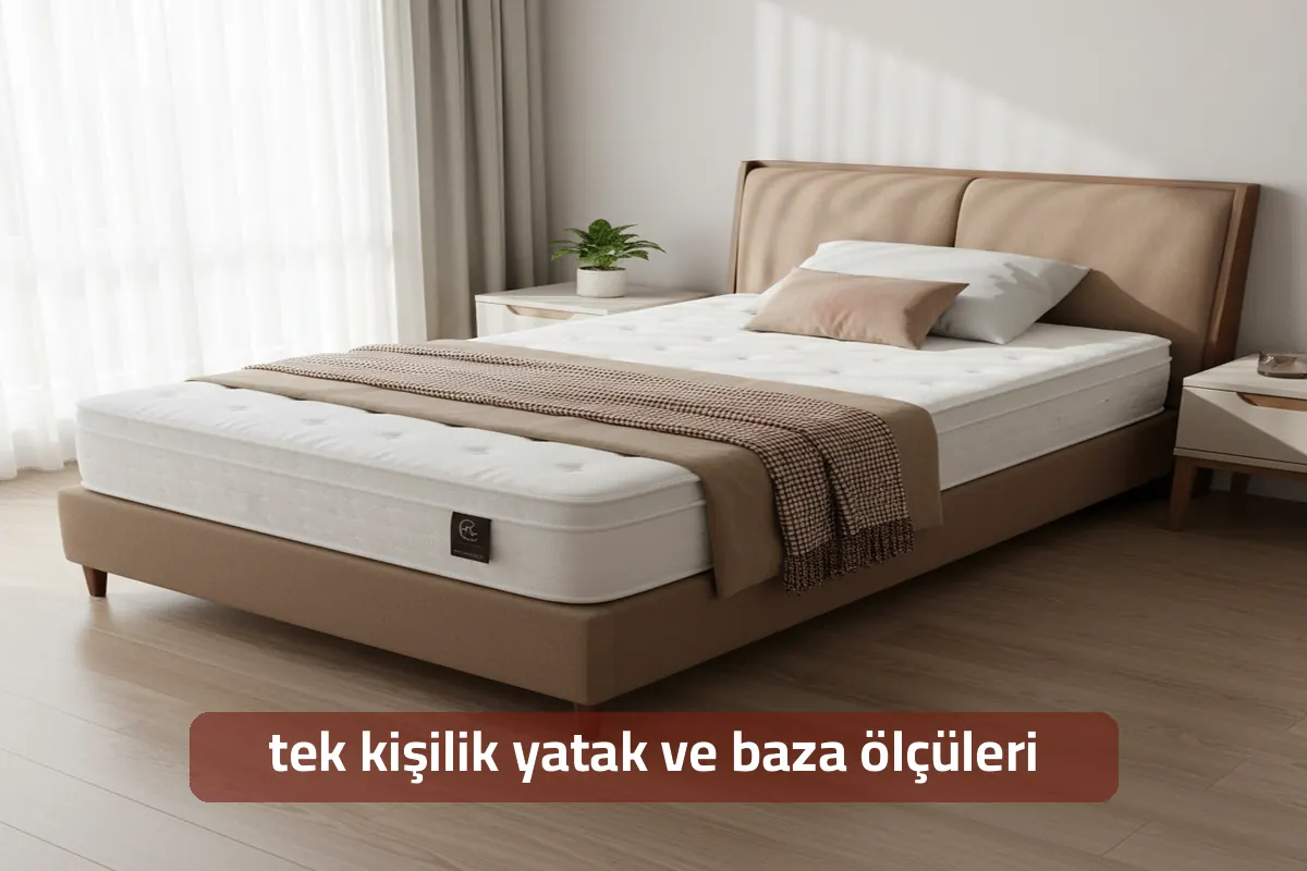 Tek Kişilik Yatak ve Baza Ölçüleri 2026: İdeal Seçim Rehberi