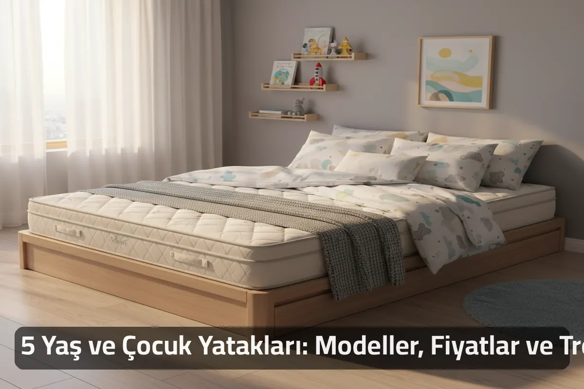 5 Yaş ve 2026 Çocuk Yatakları: Modeller, Fiyatlar ve Trendle