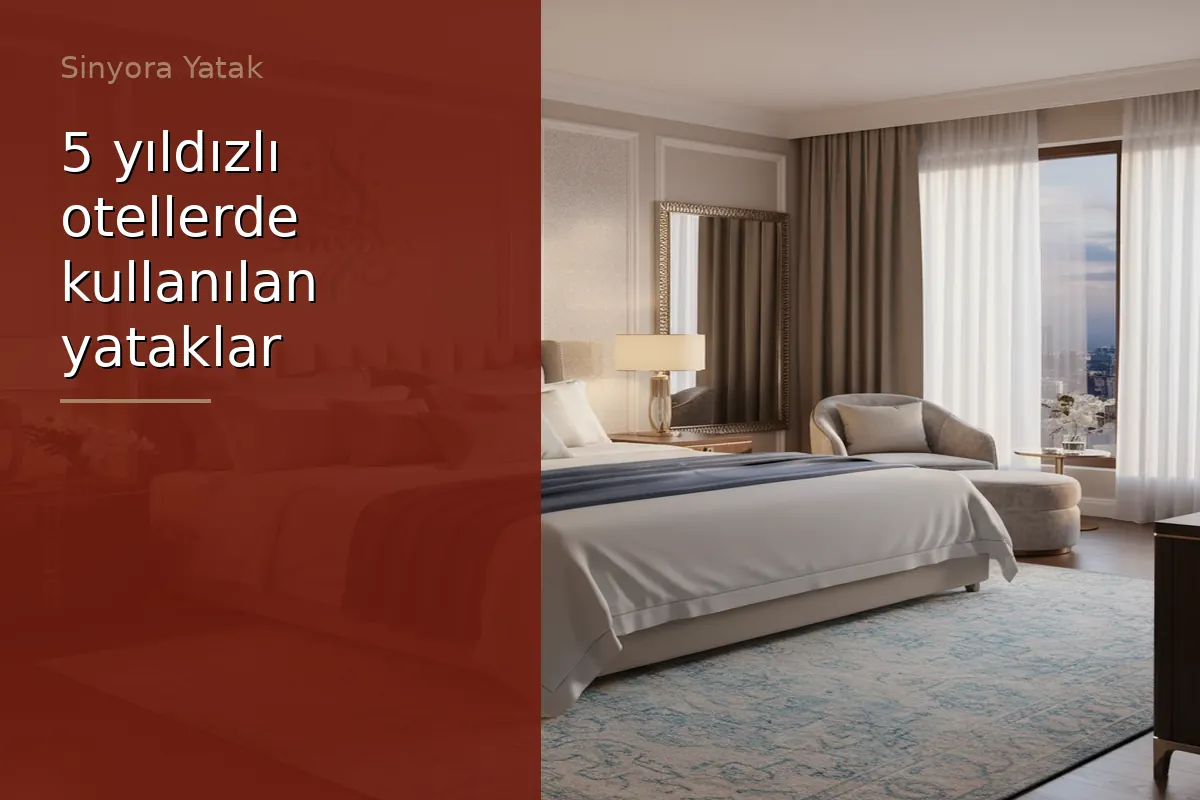 5 yıldızlı otellerde kullanılan yataklar