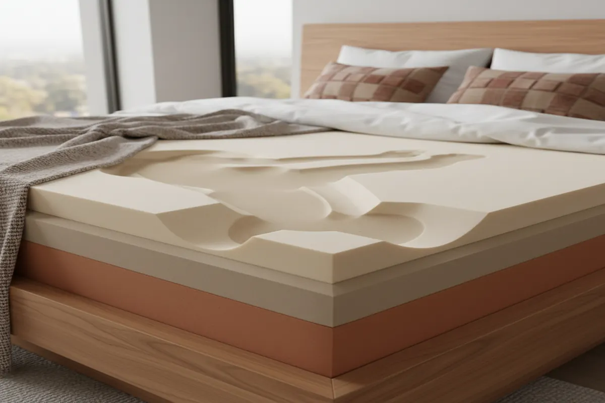 how does a foam mattress work