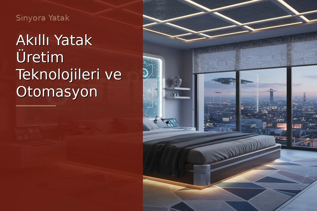 Akıllı Yatak Üretim Teknolojileri ve Otomasyon
