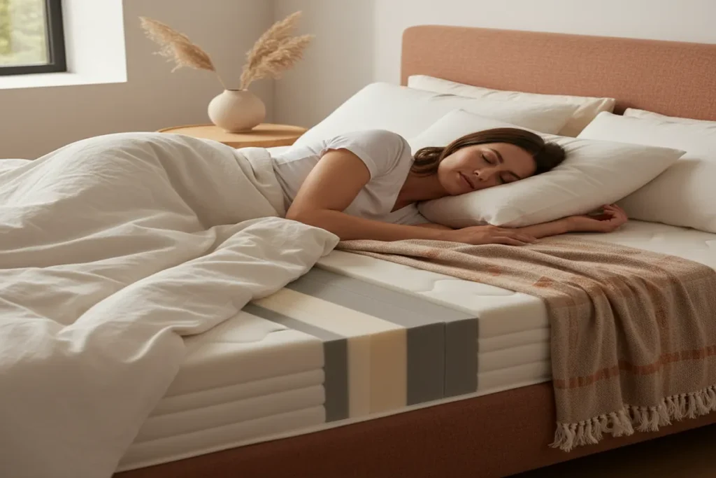 foam mattress for people with shoulder pain
