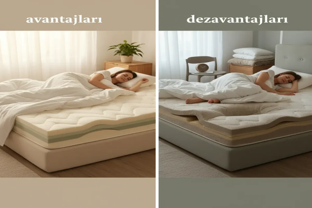 sünger yatak avantajları ve dezavantajları