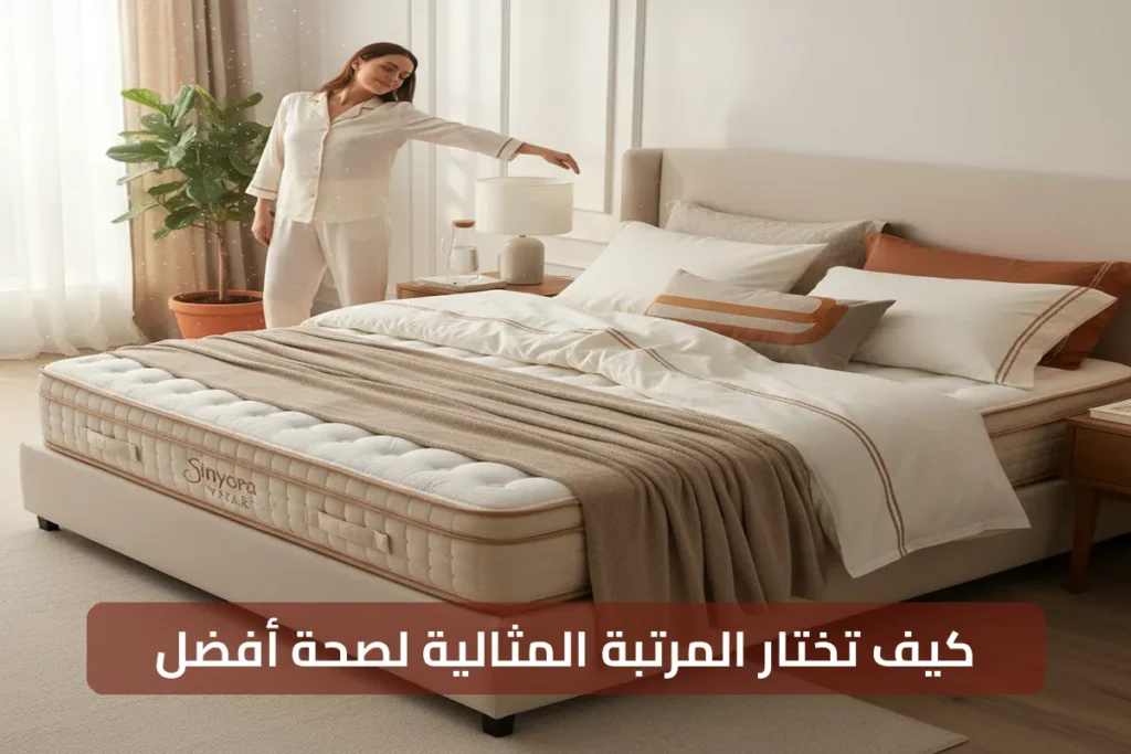 كيف تختار المرتبة المثالية لصحة أفضل في 2026؟ دليلك الشامل من Sinyora Yatak