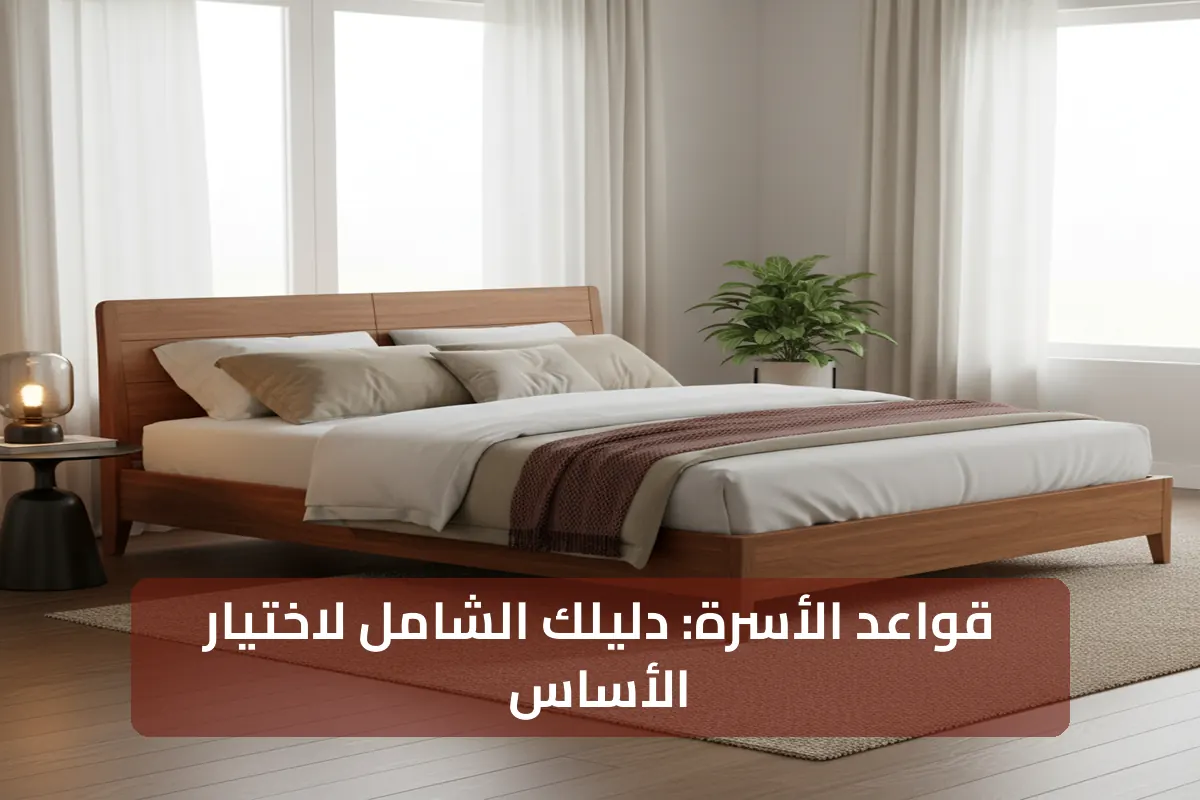قواعد الأسرة المختلفة: دليلك الشامل لاختيار الأساس الأمثل لنومك في 2026