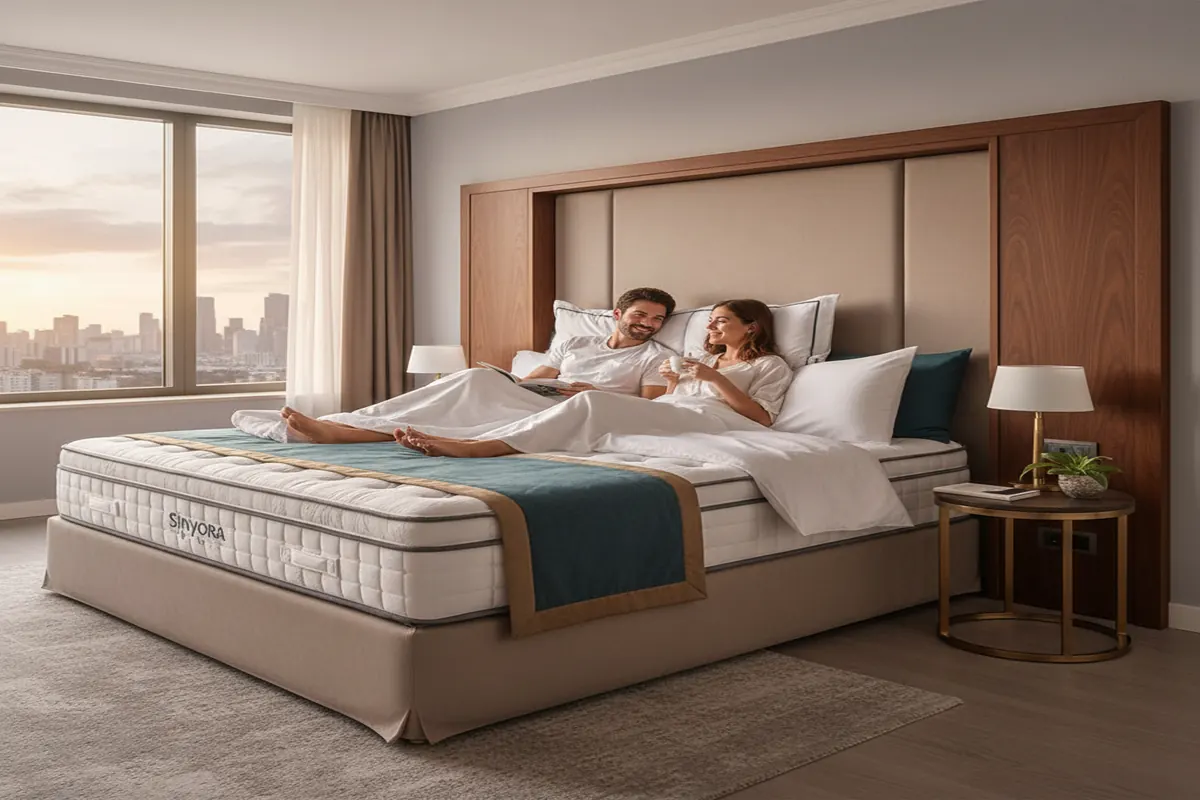 Otel Yatakları İçin Özel Ölçü Üretiminde Sinyora Yatak: Türkiye’nin Güvenilir Adresiyle Kusursuz Uyum!