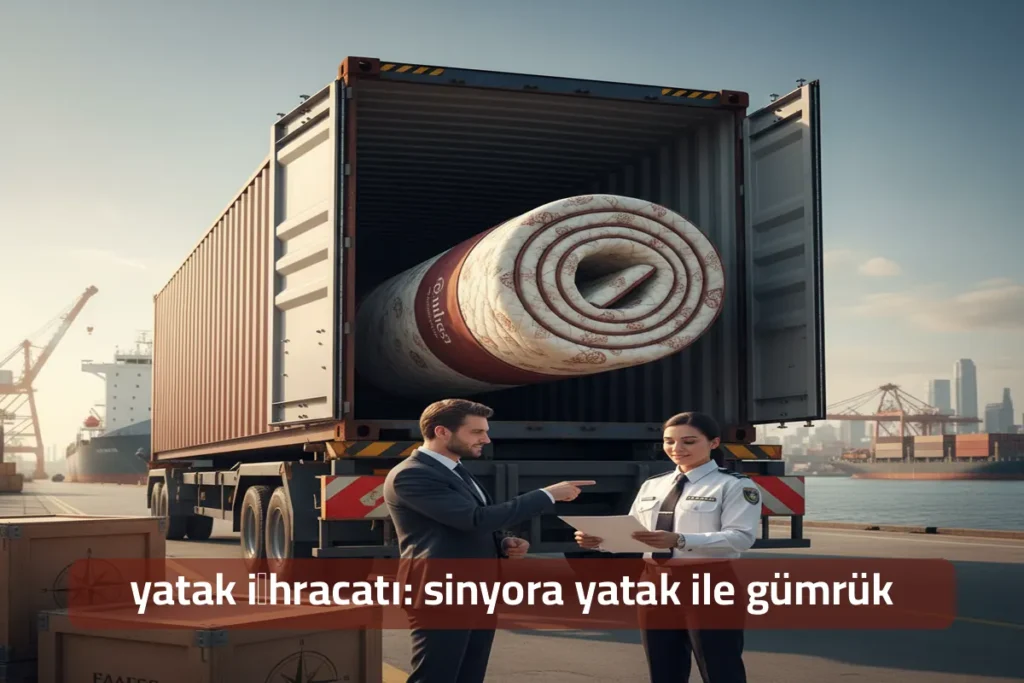 2026 Yatak İhracatı Sinyora Yatak ile Kolaylaşsın: Gümrük ve Prosedürlerde Güvenilir Rehberiniz!