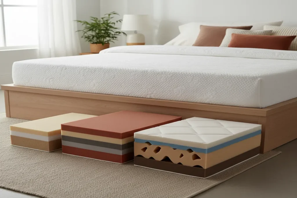 foam mattress thickness options