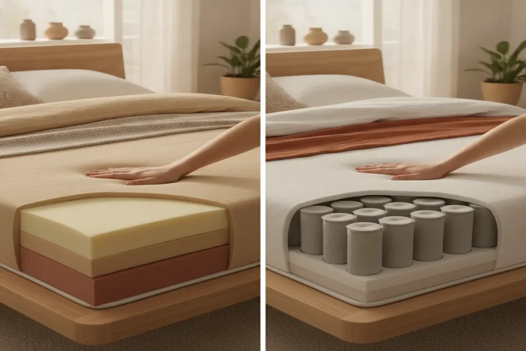 foam mattress vs innerspring mattress