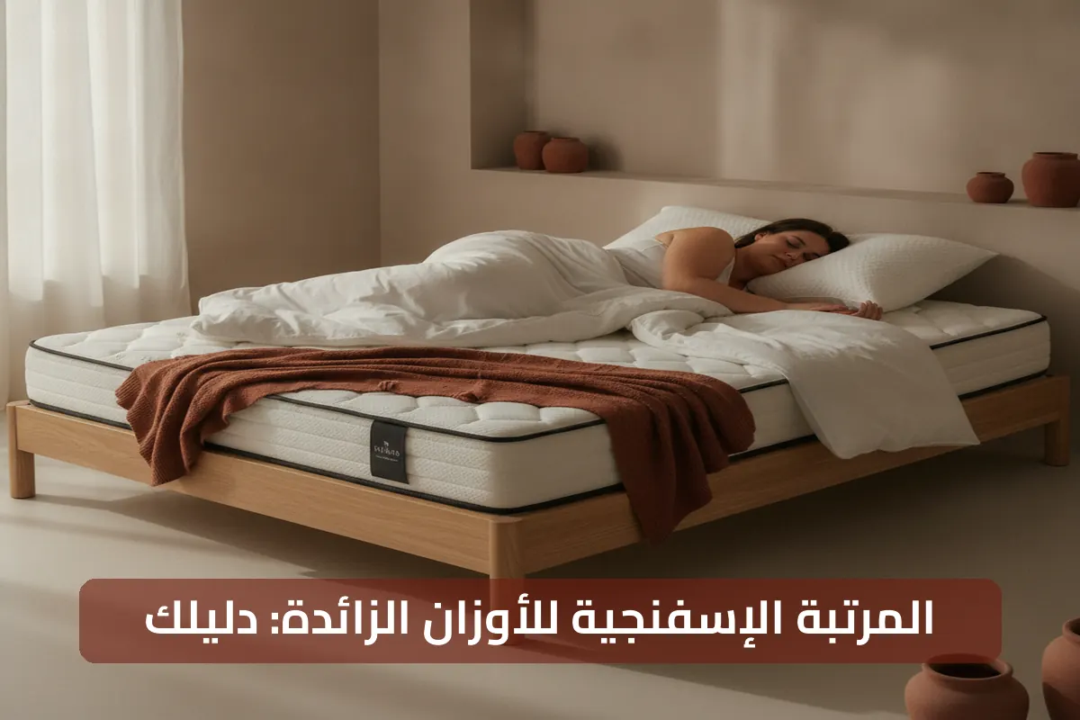 ما هي المرتبة الإسفنجية لـالوزن الزائد وكيف تختار الأنسب؟