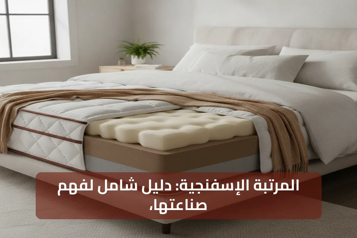 فهم كيف تتم صناعة المرتبة الإسفنجية من الألف إلى الياء