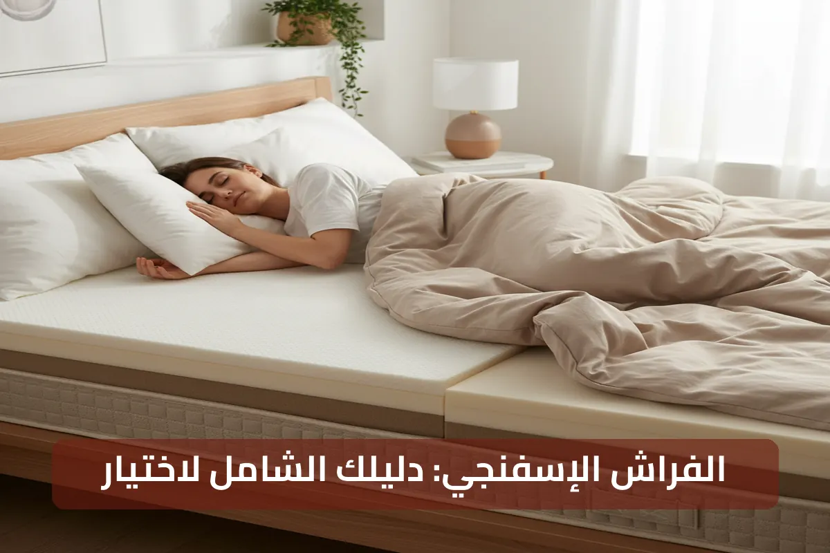 ما هي فراش إسفنجي – المعلومات الشاملة التي تحتاجها
