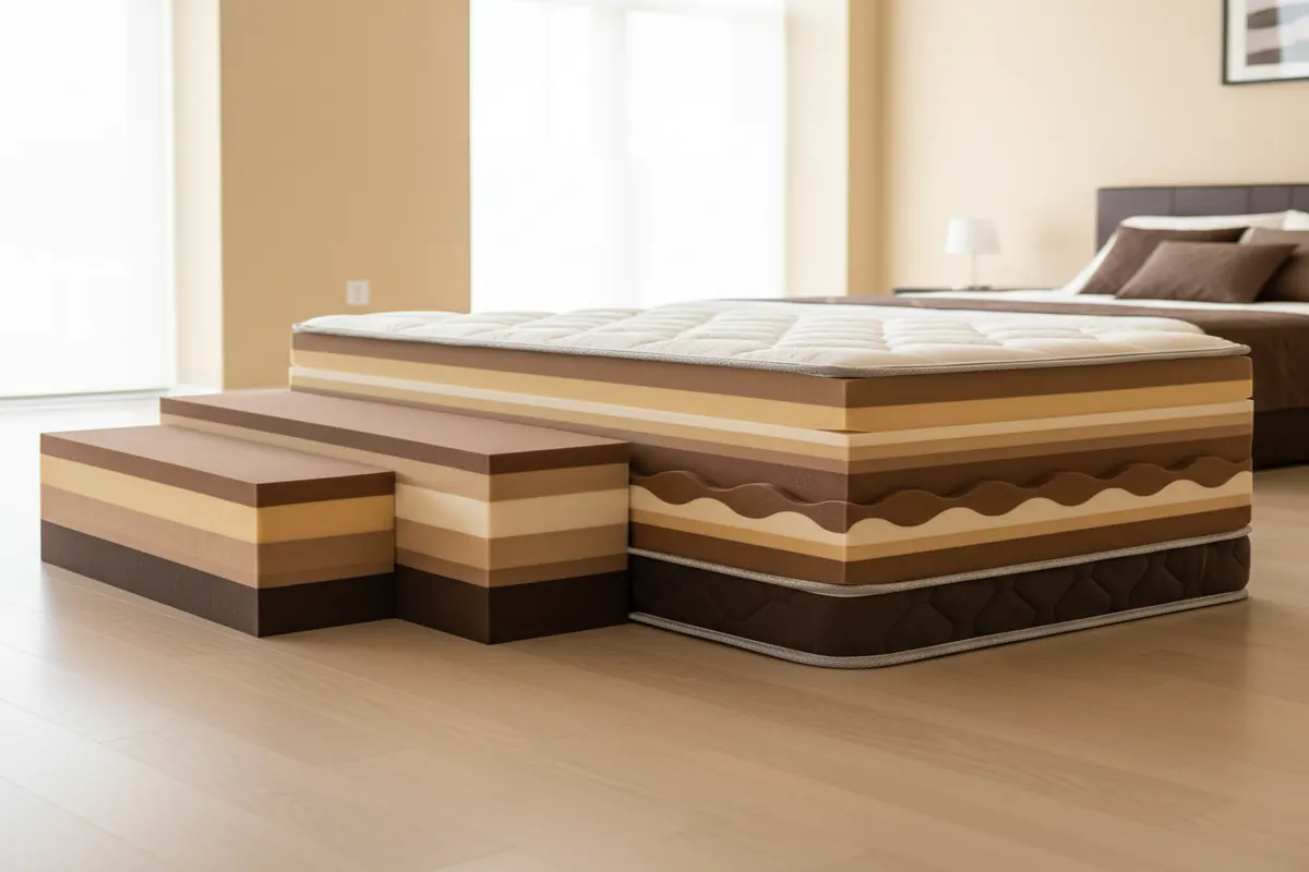 foam mattress thickness options