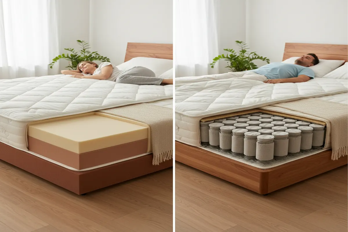 foam mattress vs pocket spring mattress
