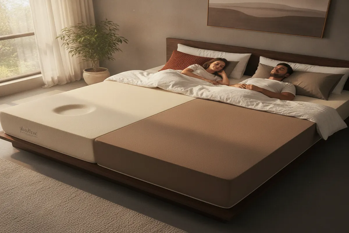best foam mattress for couples with different preferences